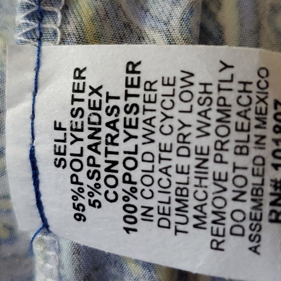 Espresso print top - Picture 6 of 6